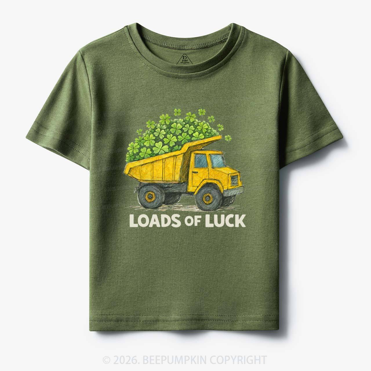 Loads Of Luck St. Patrick's Day Toddler&Kid's Tees Beepumpkin