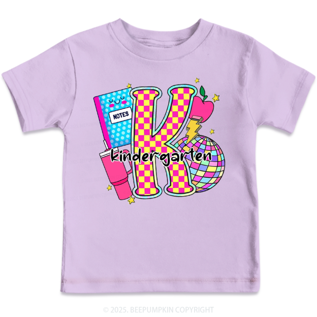 Personalized Grade Glow Collection Toddler&Kid's Tees Beepumpkin