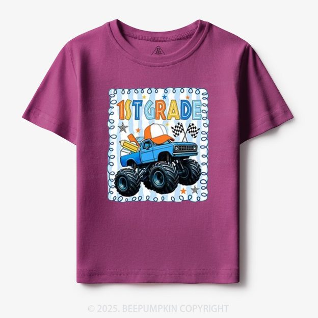 Personalized Truck For Boy Toddler&Kid's Tees Beepumpkin