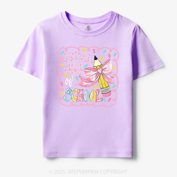Pencil & Bows Magic Toddler&Kid's Tees Beepumpkin