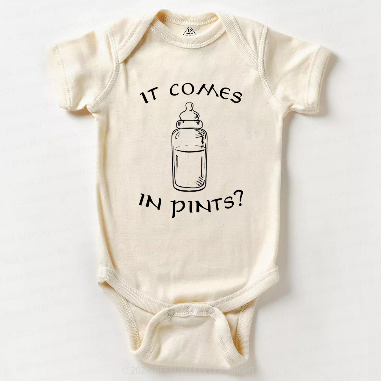 It Comes In Pints Baby Bodysuit 7
