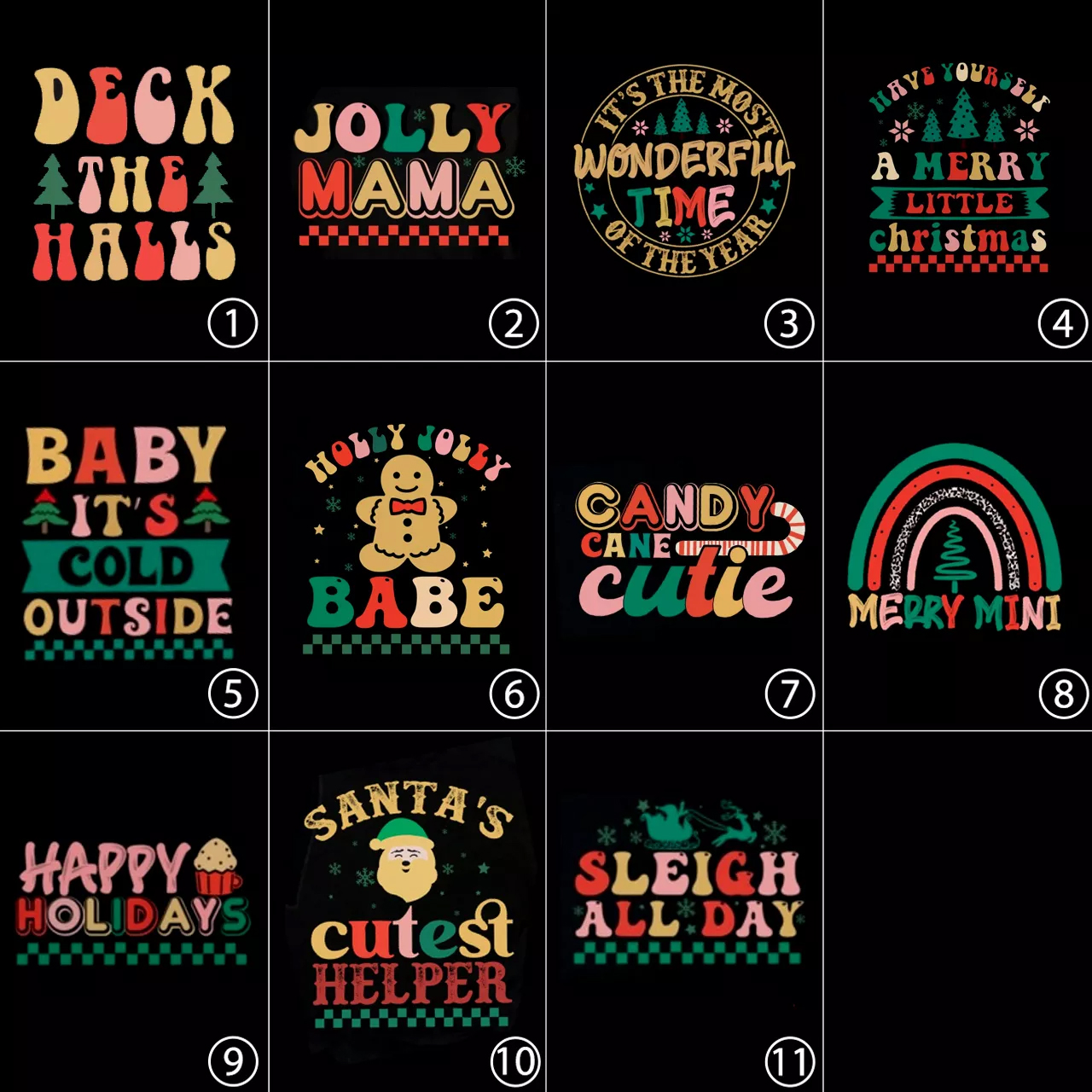 Deck The Halls Christmas Family Matching Pajamas