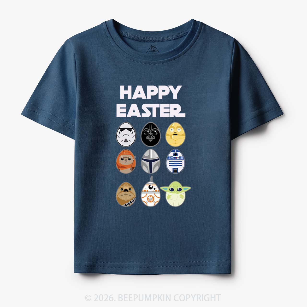 Easter Funny Trooper Eggpire Toddler&Kid's Tees