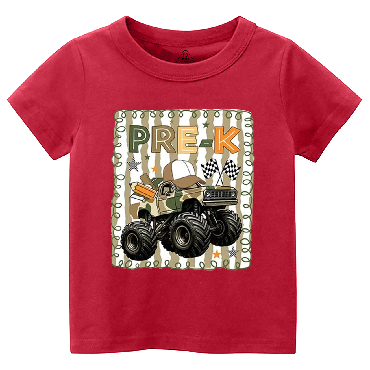 Personalized Truck For Boy Toddler&Kid's Tees Beepumpkin 