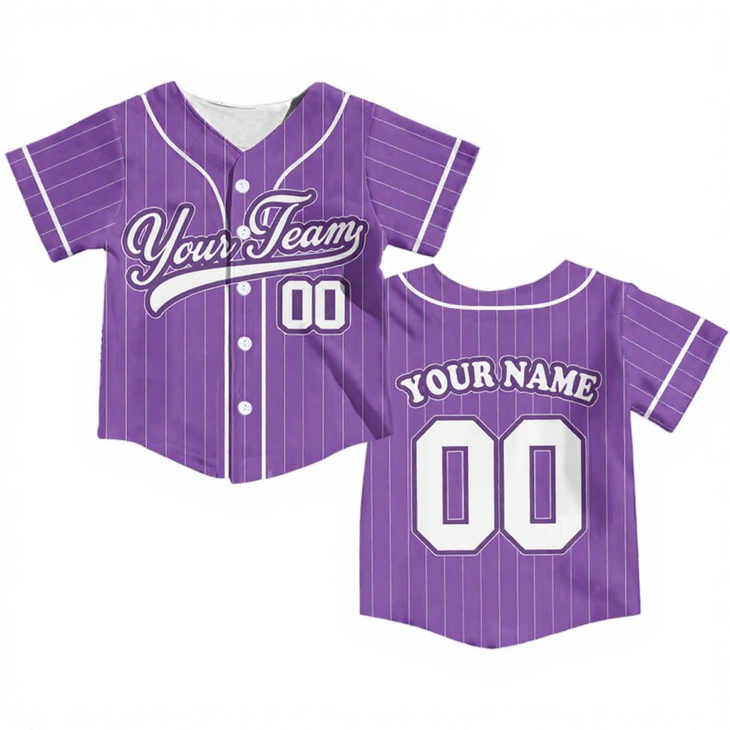 Personalized Team Name And Number Baseball Jersey Beepumpkin