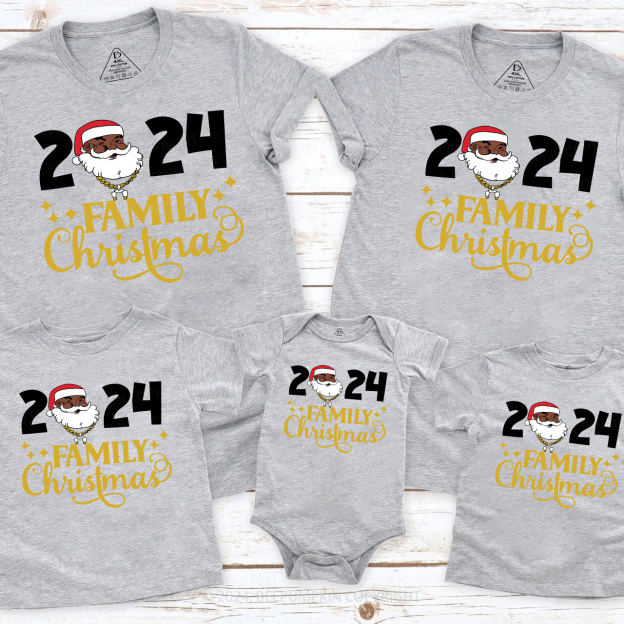 Santa Family Christmas 2024 Party Shirts Beepumpkin
