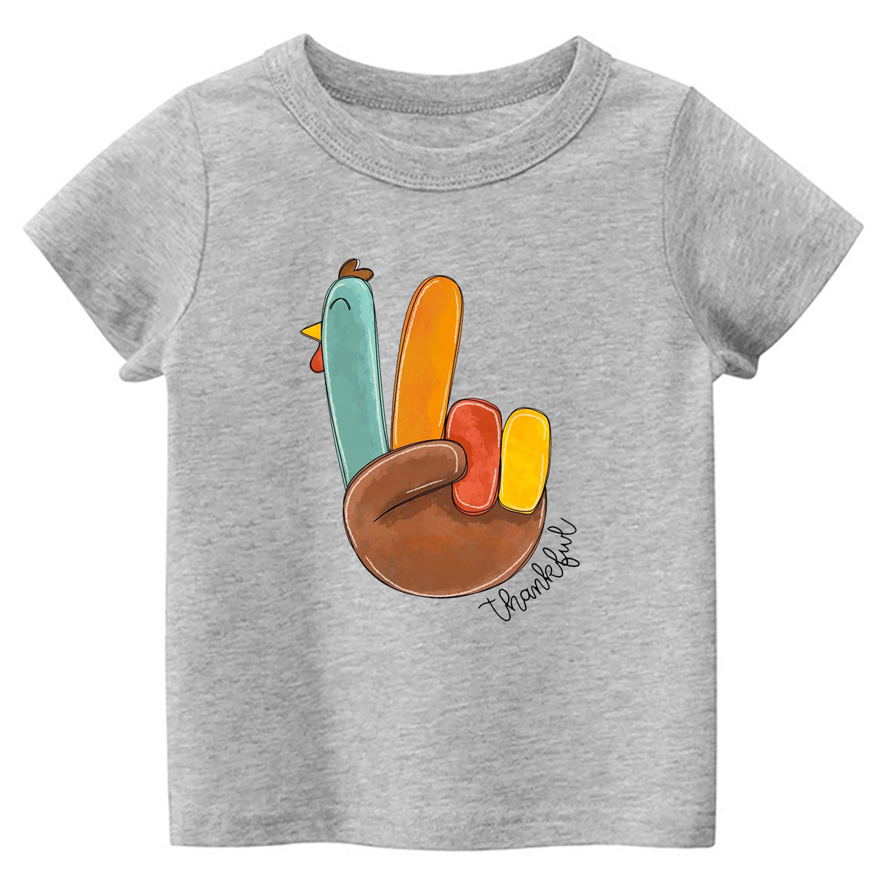 Thanksgiving Little Turkey Kids Tees 