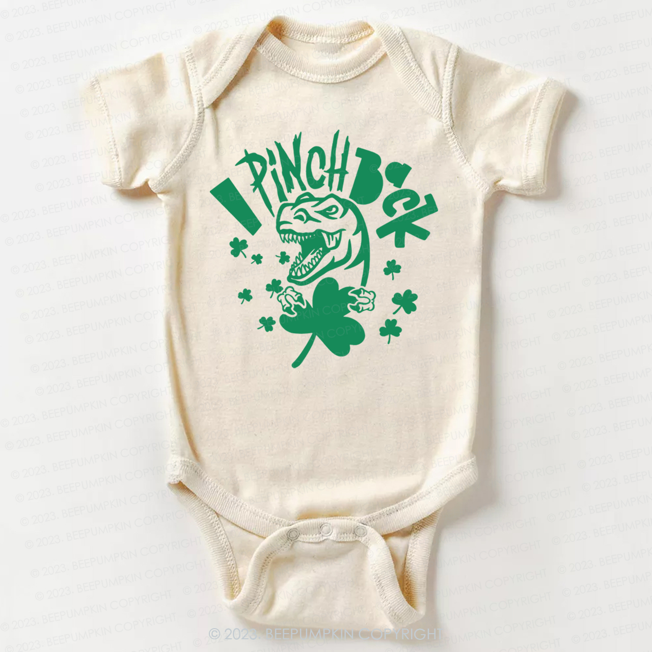 I Pinch Back St.Patricks Day Bodysuit For Baby