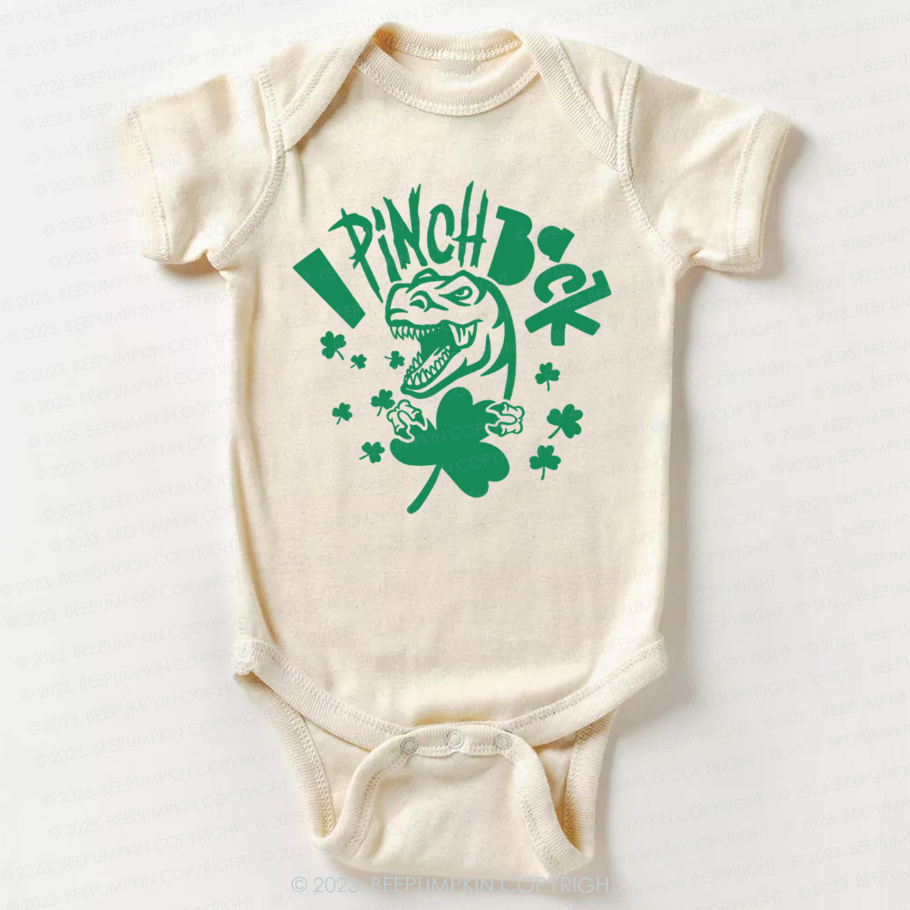 I Pinch Back St.Patricks Day Bodysuit For Baby