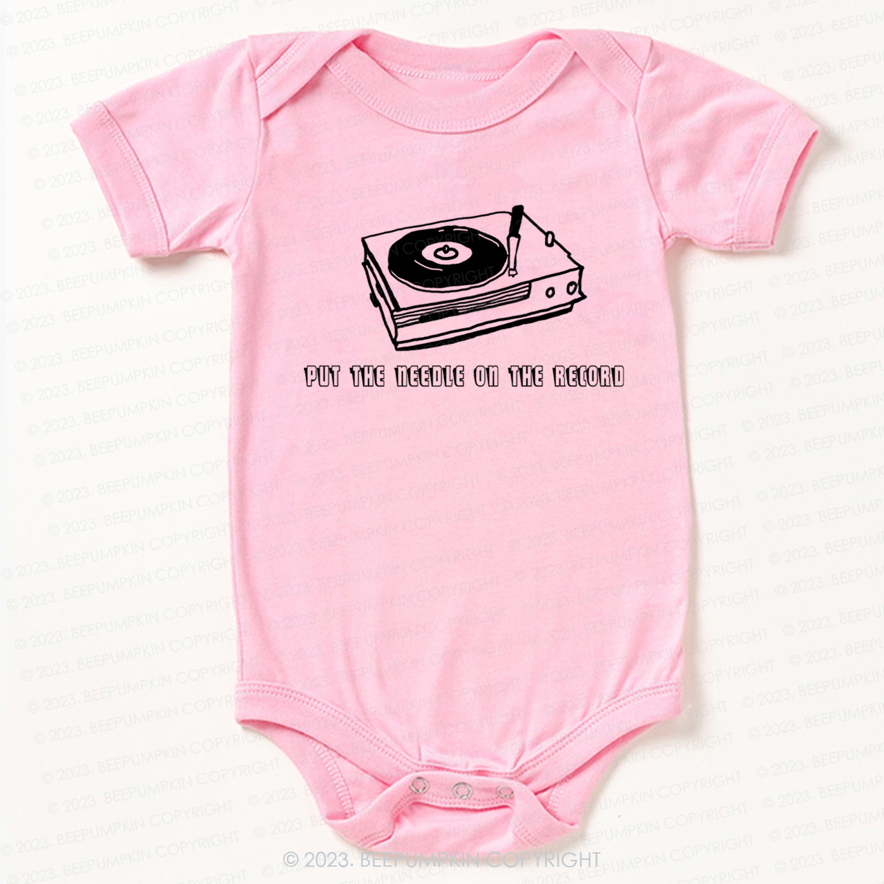 Put The Needle On The Record Bodysuit For Baby