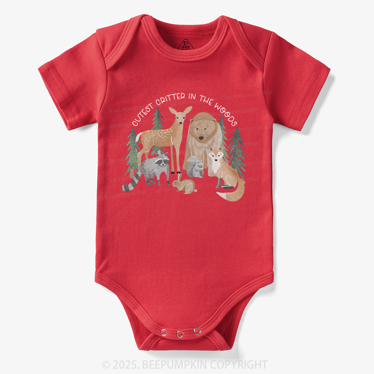 Cutest Critter In The Woods Bodysuit Beepumpkin