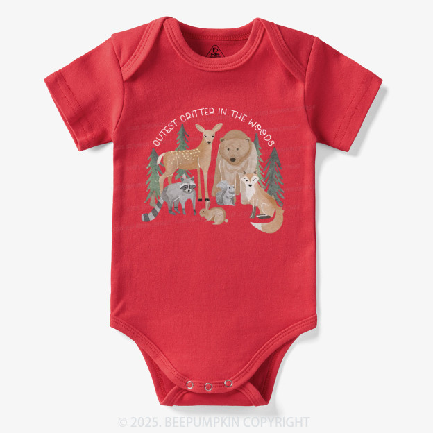 Cutest Critter In The Woods Bodysuit Beepumpkin
