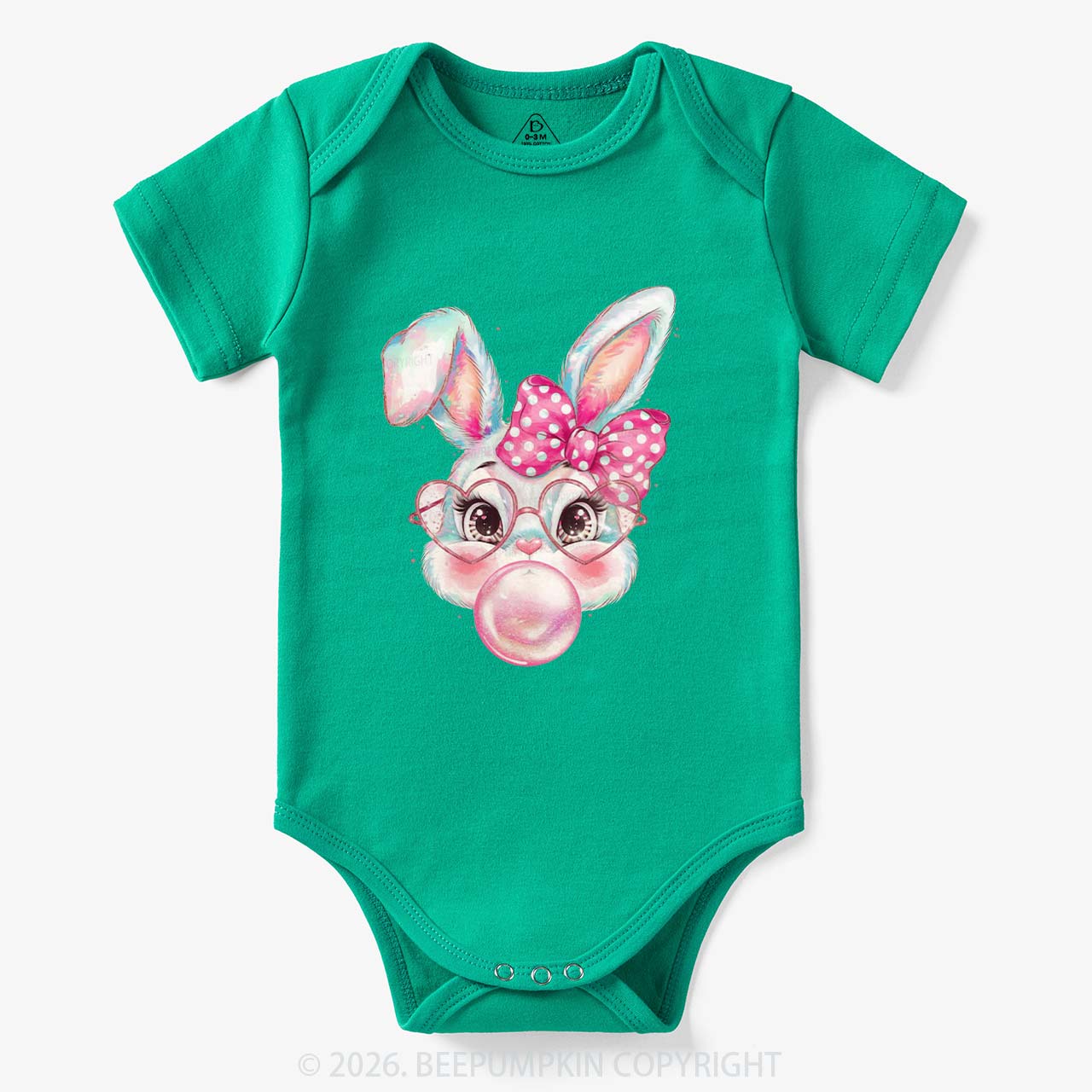 Sassy Bunny Bubble Baby Bodysuit