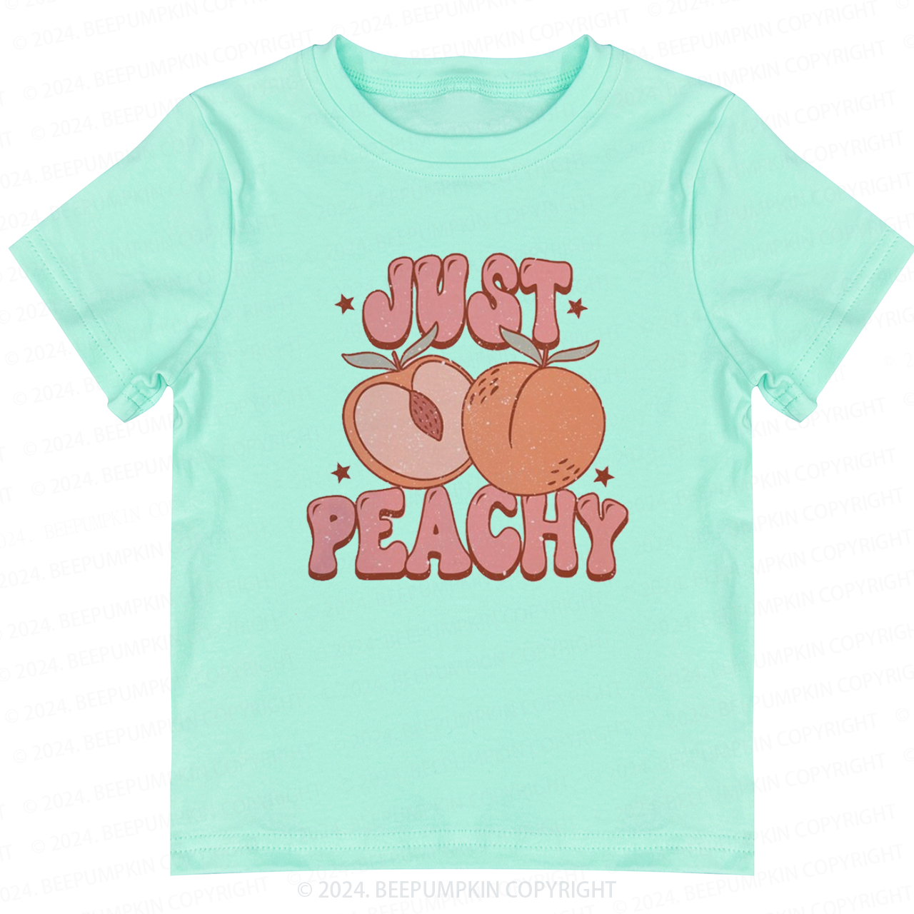 Just Peachy Summer Retro Toddler&Kids Tees 