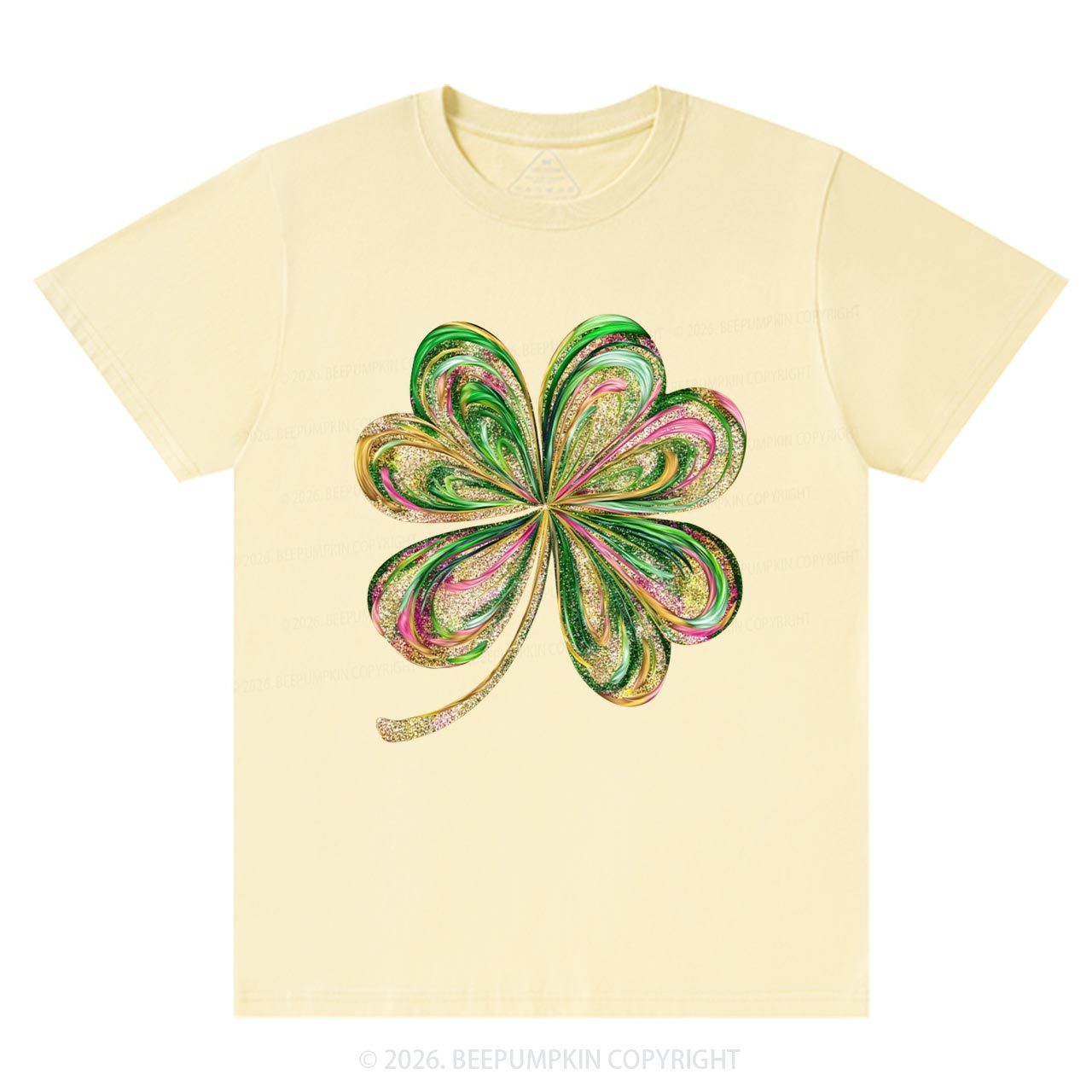 Retro Lucky Shamrock St Patrick's Day T-Shirts Beepumpkin