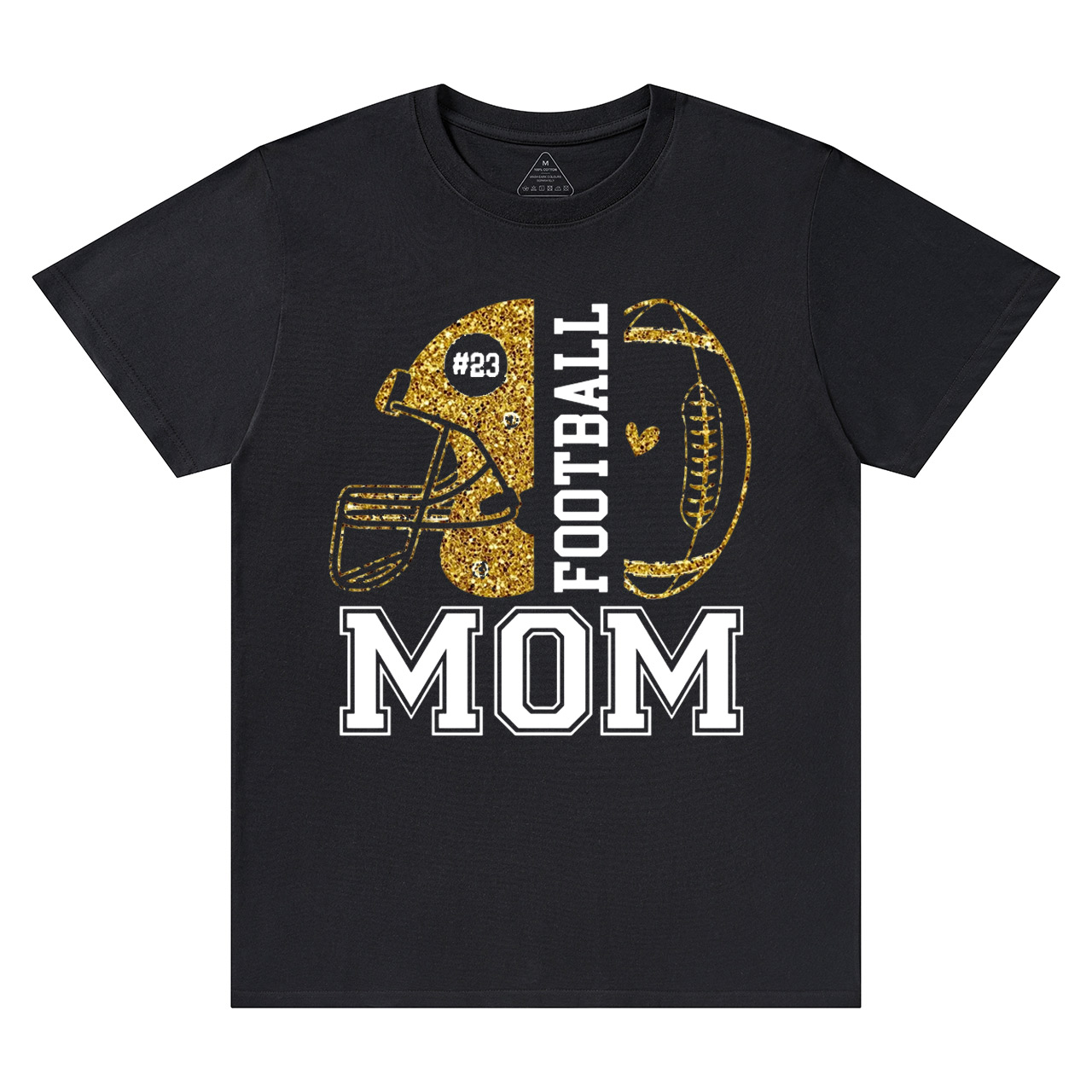 Personalized Football Mom T-Shirts Beepumpkin