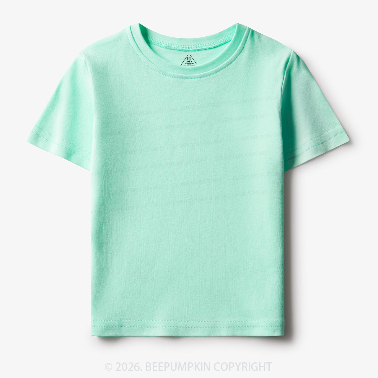 Solid Natural Toddler&Kid's Tees Beepumpkin