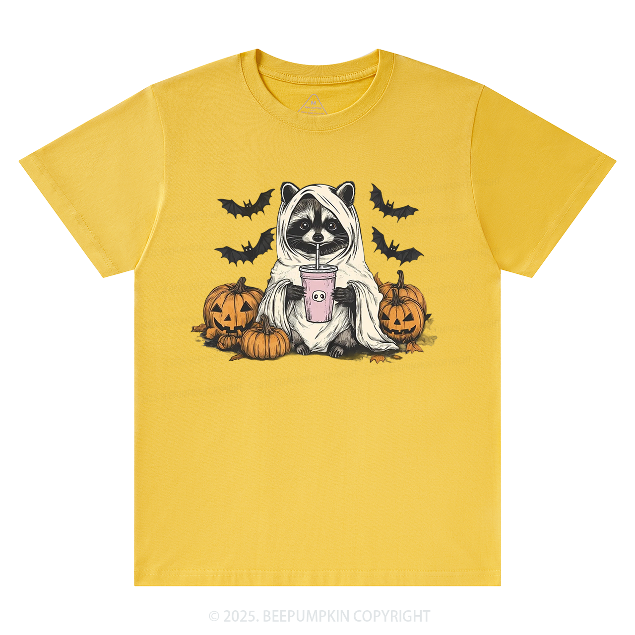 Halloween Racoon T-Shirts Beepumpkin
