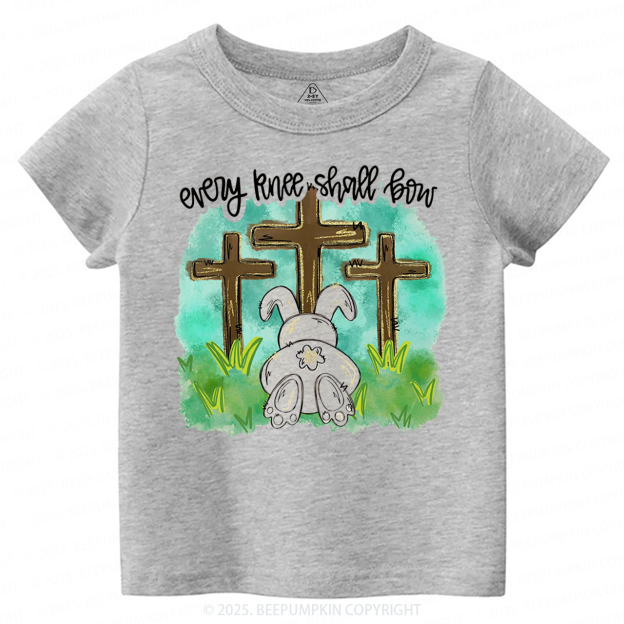 Every Knee Shall Bow Toddler&Kid's Tees Beepumpkin