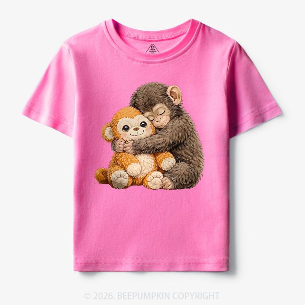 Dear Punch Monkey Lovely Toddler&Kid's Tees