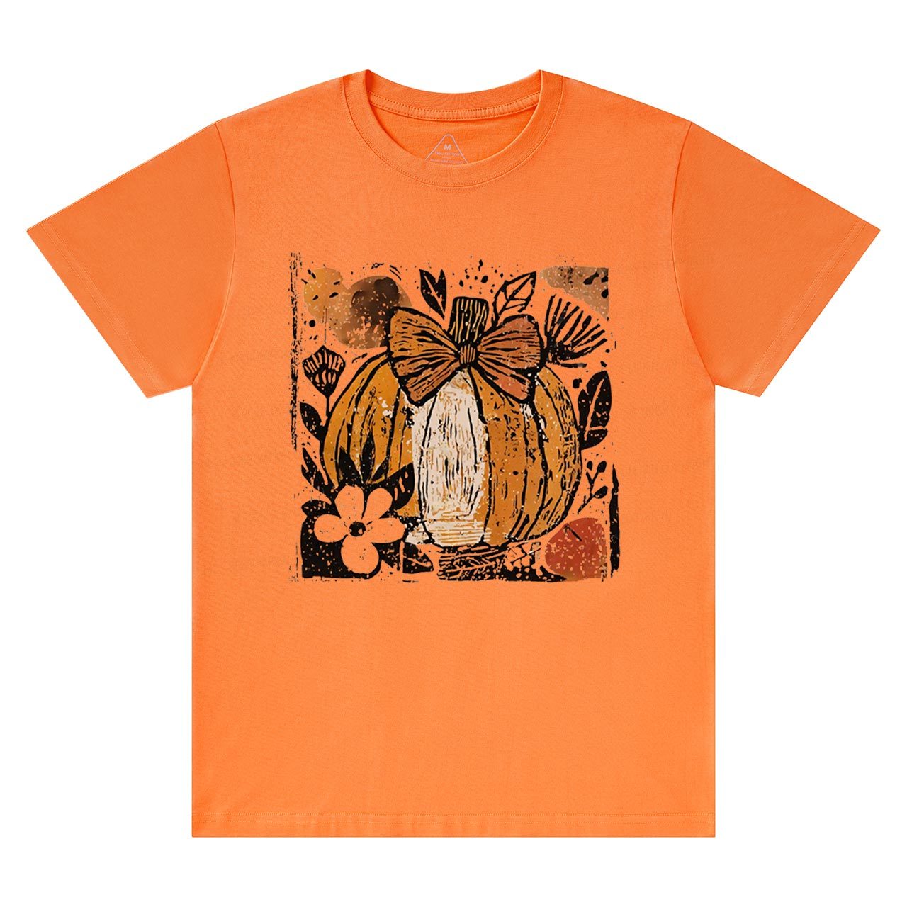 Pumpkin Boho Floral T-Shirts Beepumpkin