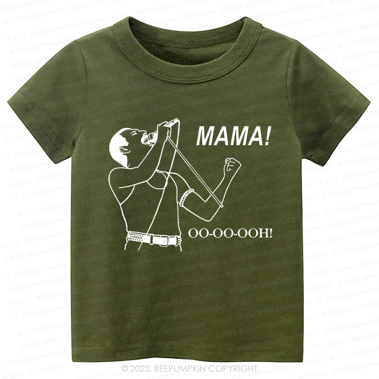 Mama Oo - Oo - Ooh - Queen Kids Shirt
