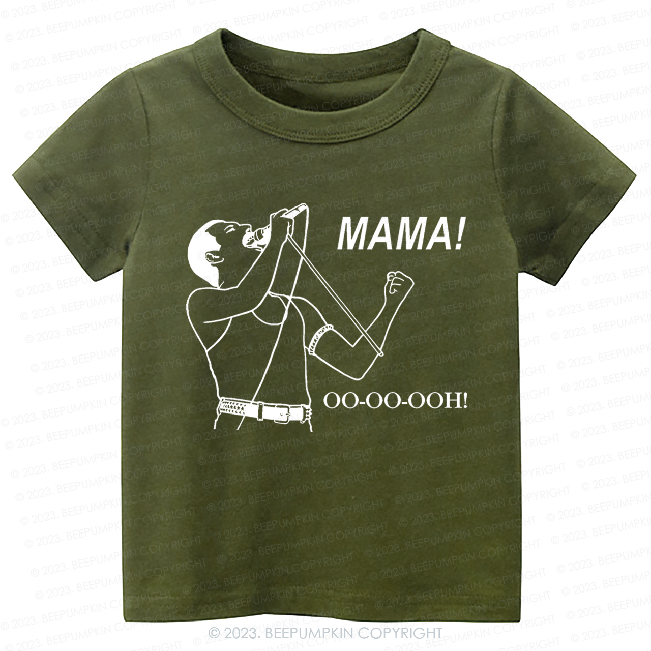 Mama Oo - Oo - Ooh - Queen Kids Shirt