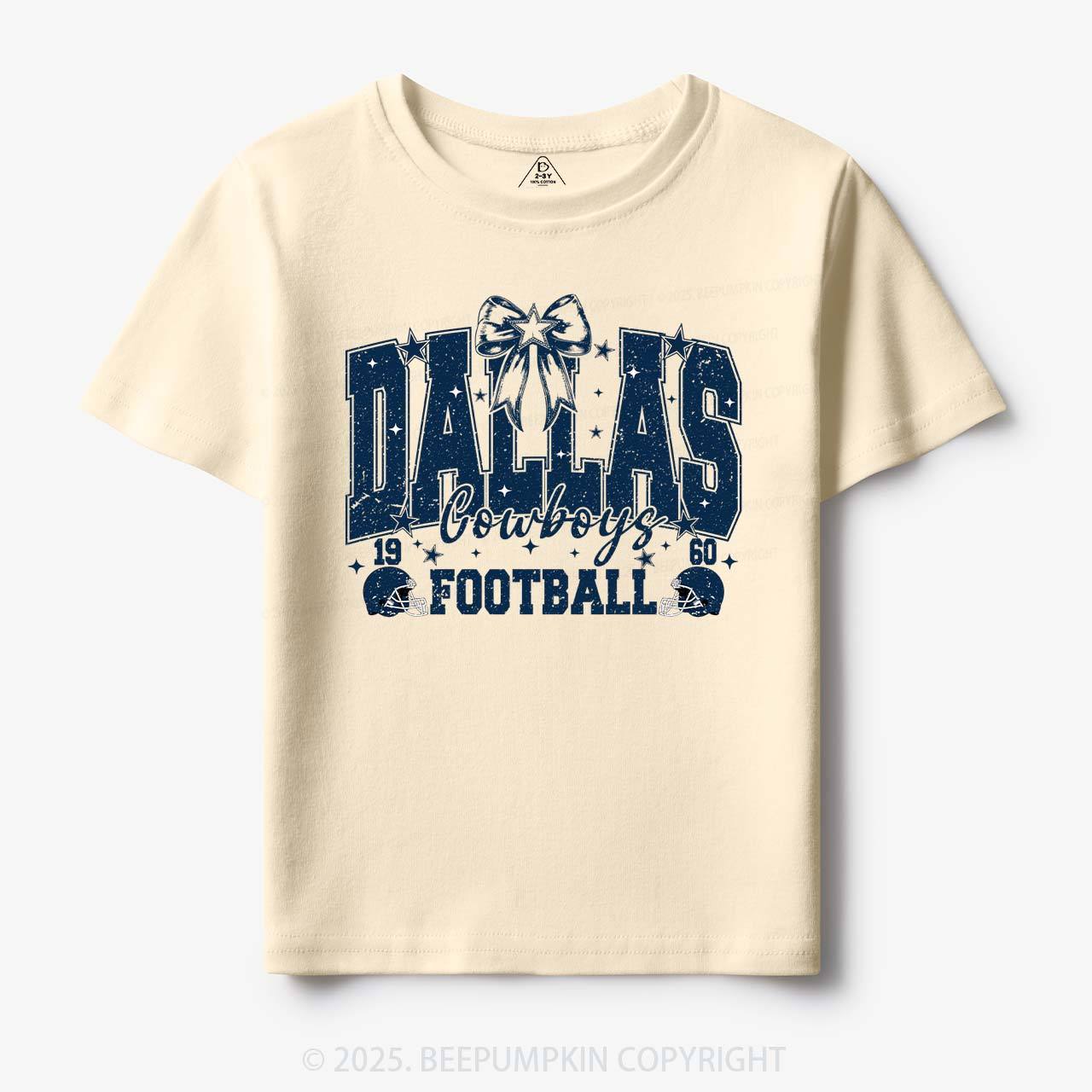 Cowboy Coquette Bow Toddler&Kid's Tees Beepumpkin