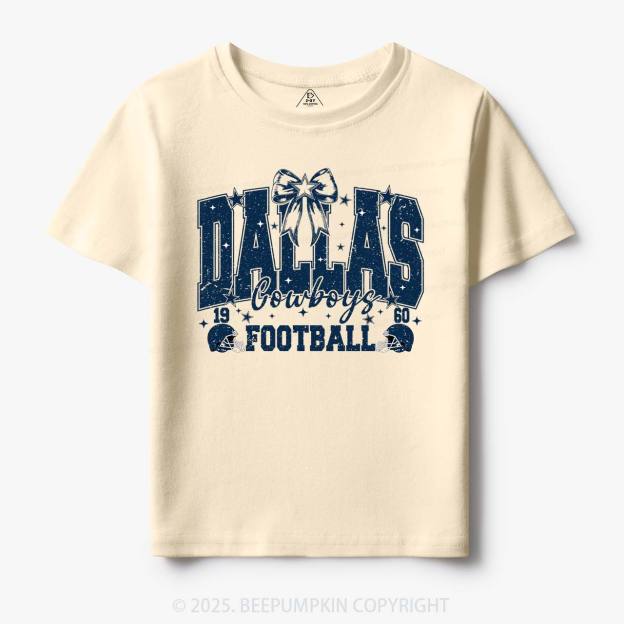 Cowboy Coquette Bow Toddler&Kid's Tees Beepumpkin