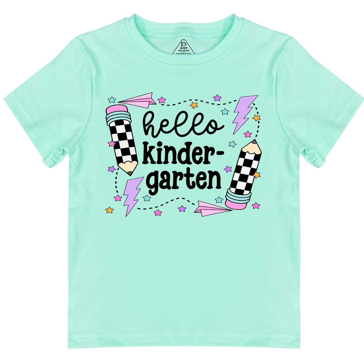 Retro Kindergarten Toddler&Kid's Tees Beepumpkin 