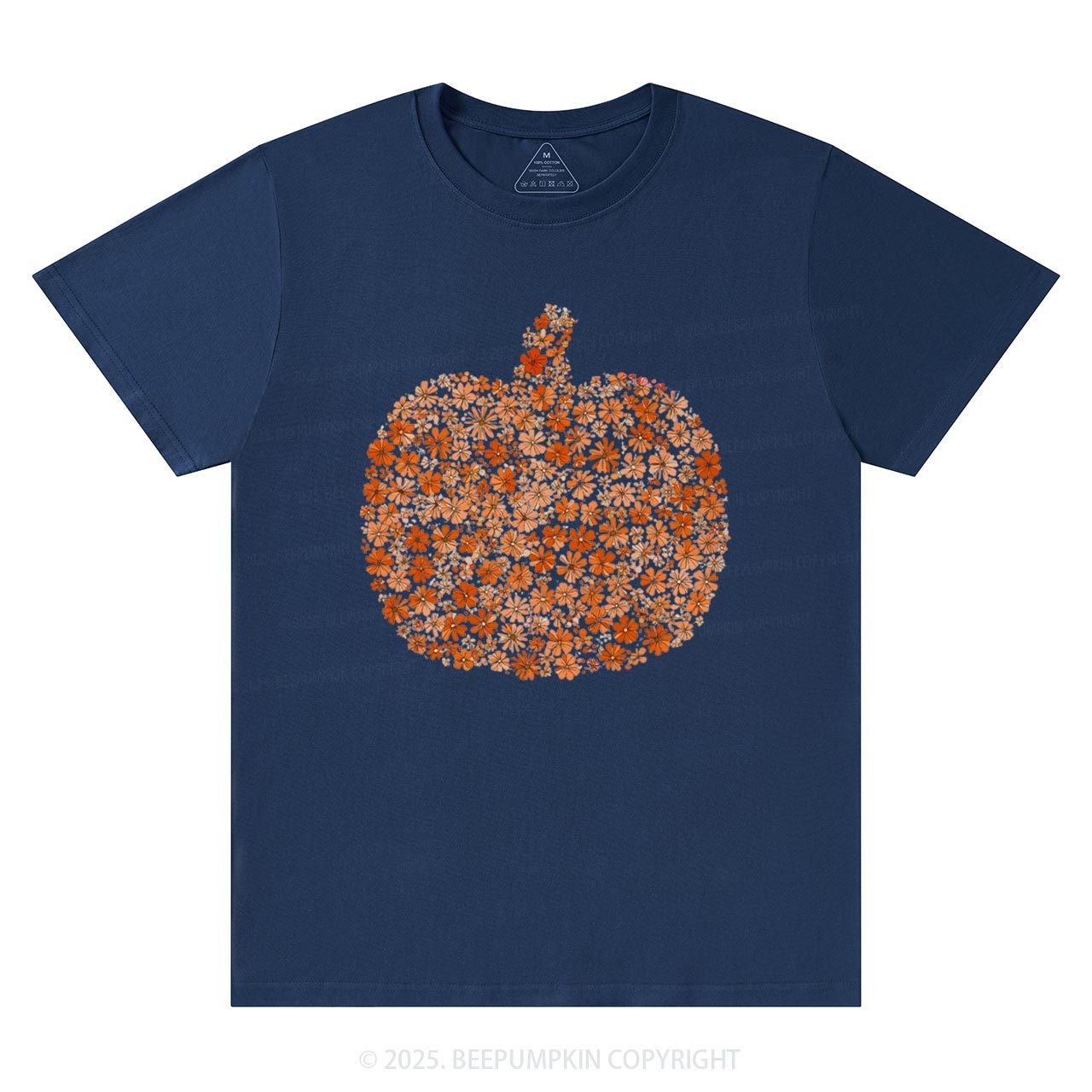 Flower Pumpkin T-Shirts Beepumpkin