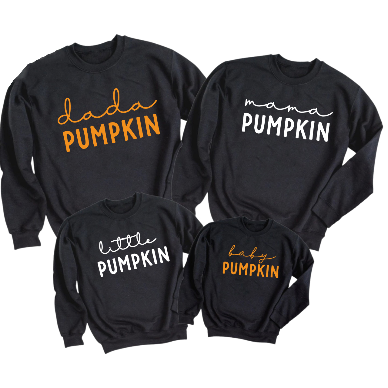Halloween Family Party Pumpkin Sweatshirt