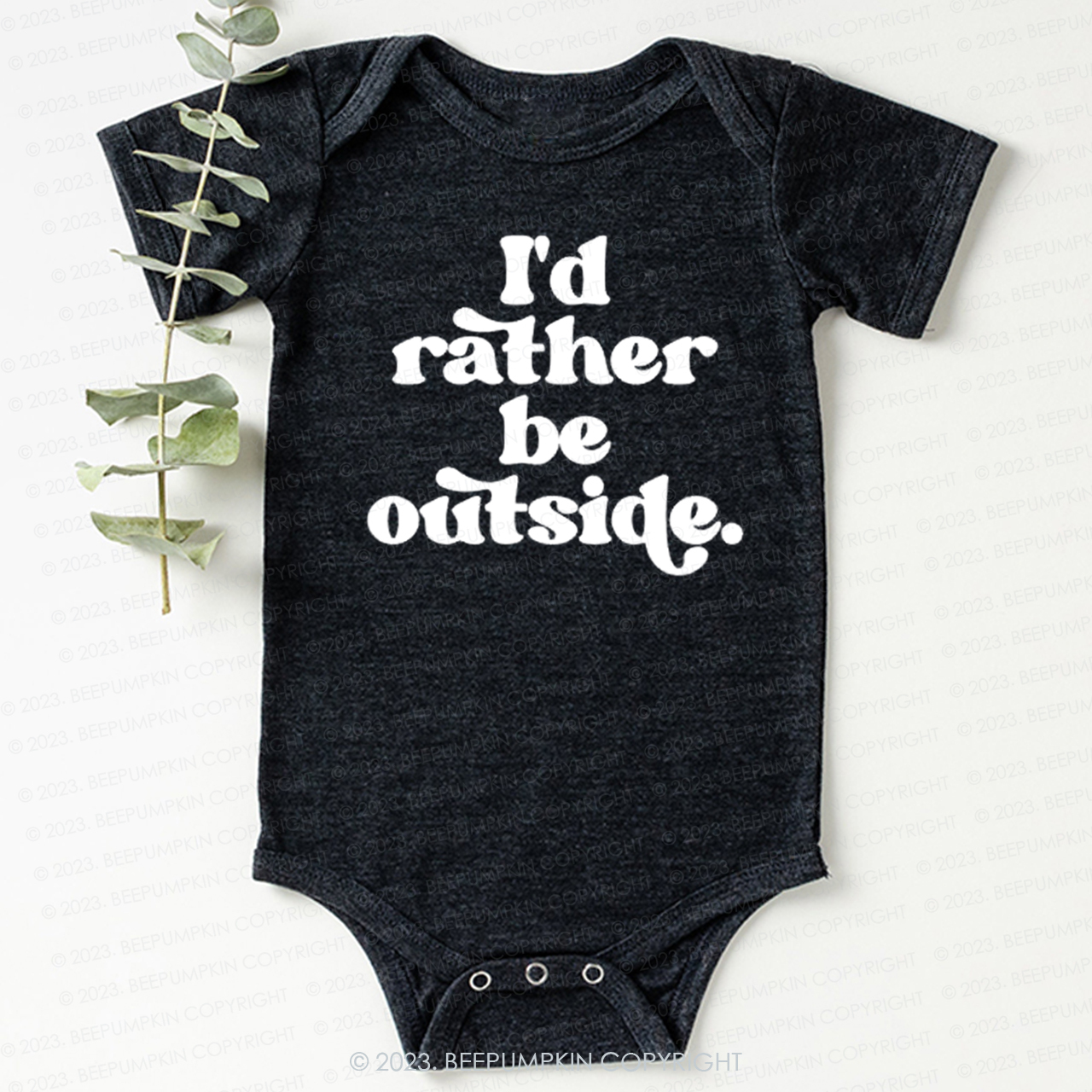 I'd Rather Be Outside Bodysuit For Baby