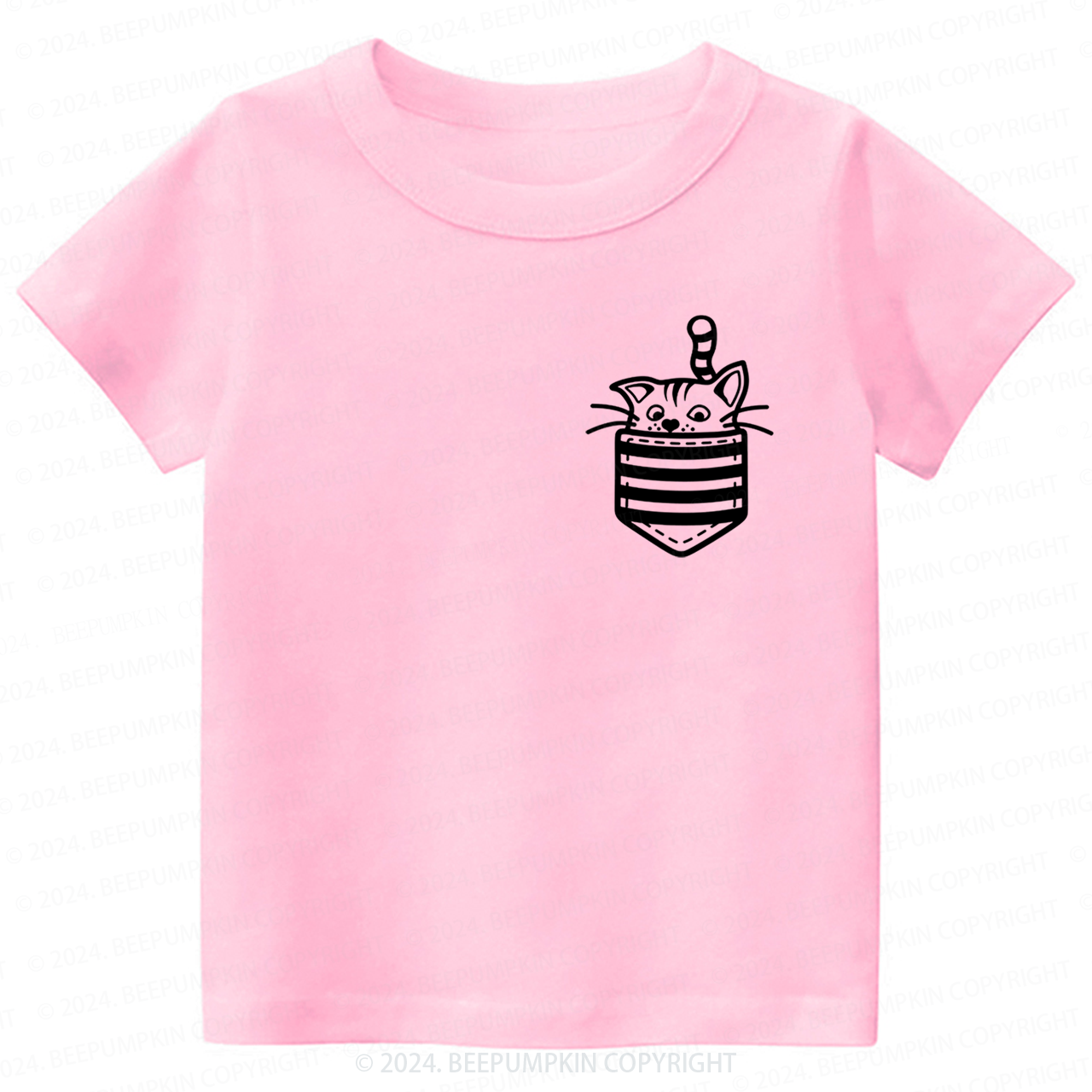 Cute Cat Toddler&Kids Tees 
