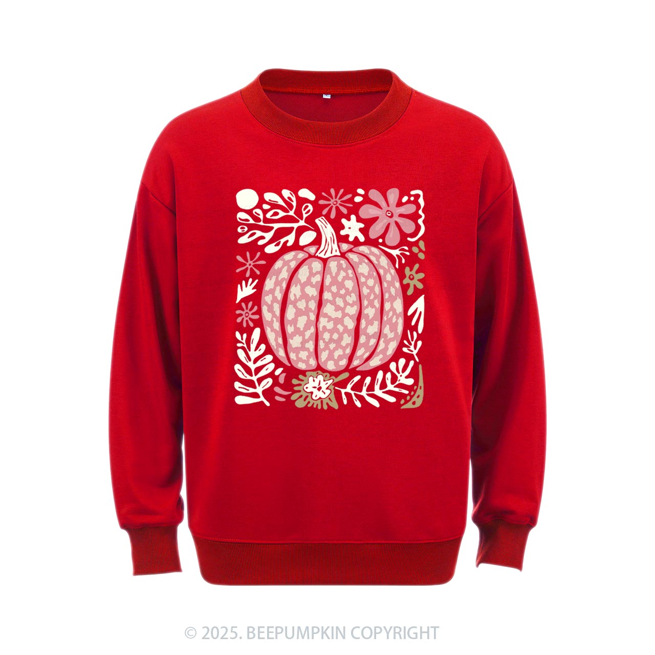 Leopard Pink Pumpkin Sweatshirt Beepumpkin