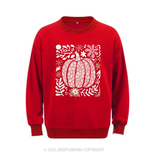 Leopard Pink Pumpkin Sweatshirt Beepumpkin