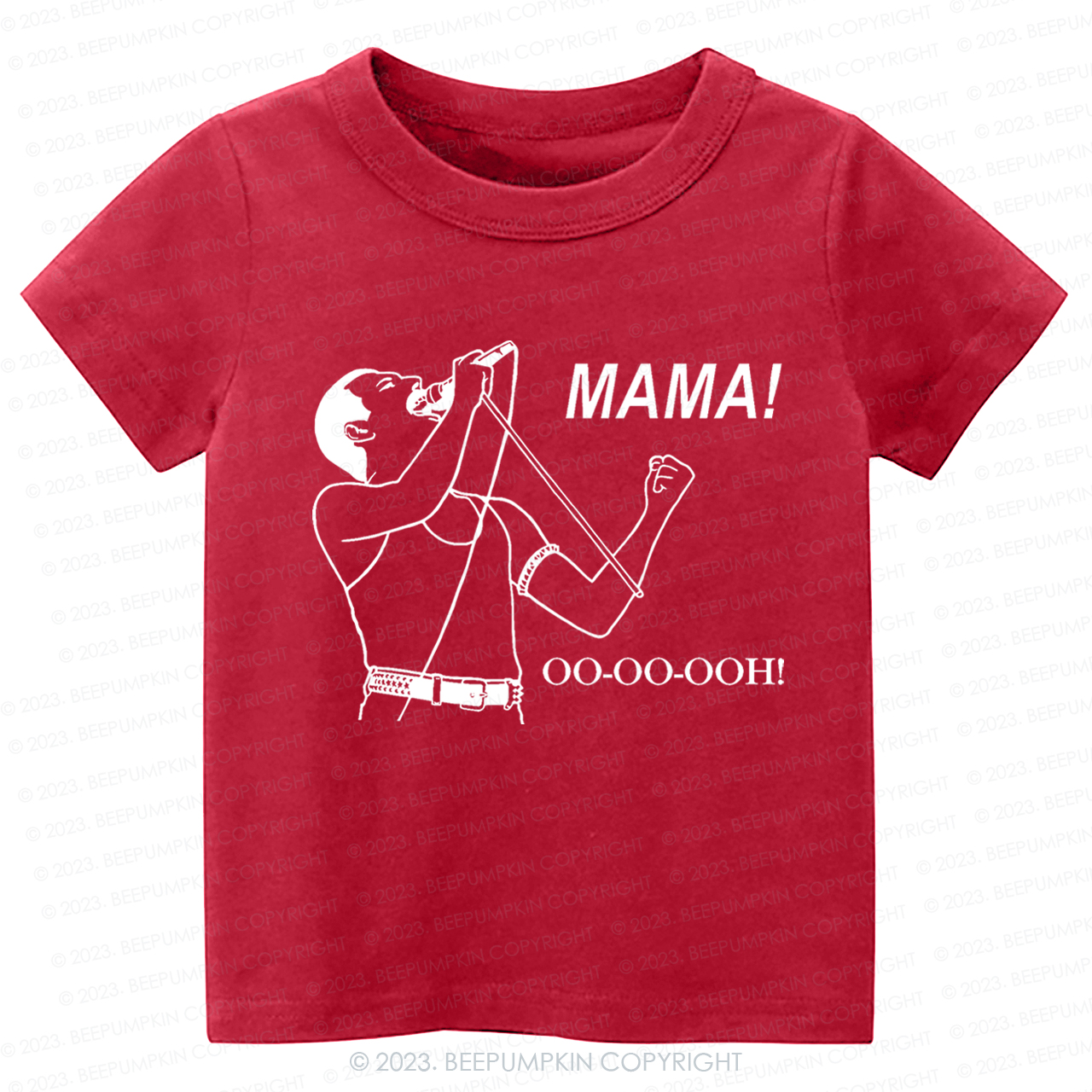 Mama Oo - Oo - Ooh - Queen Kids Shirt