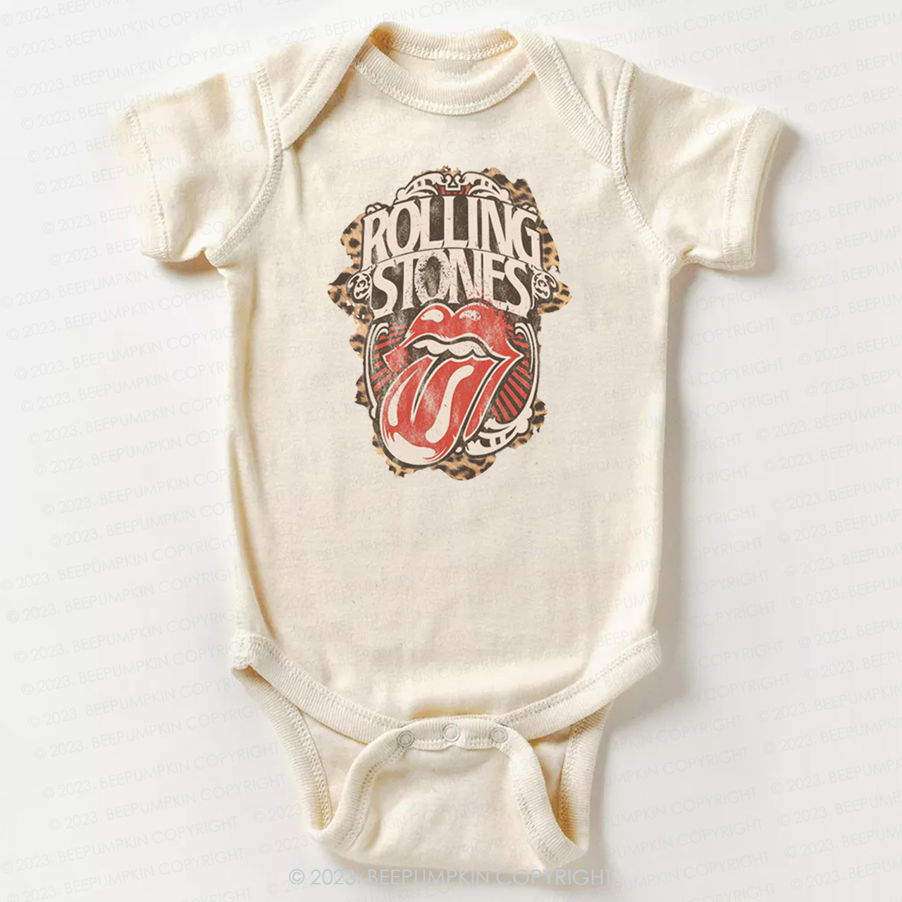 Rolling Stones Rock Band Bodysuit For Baby