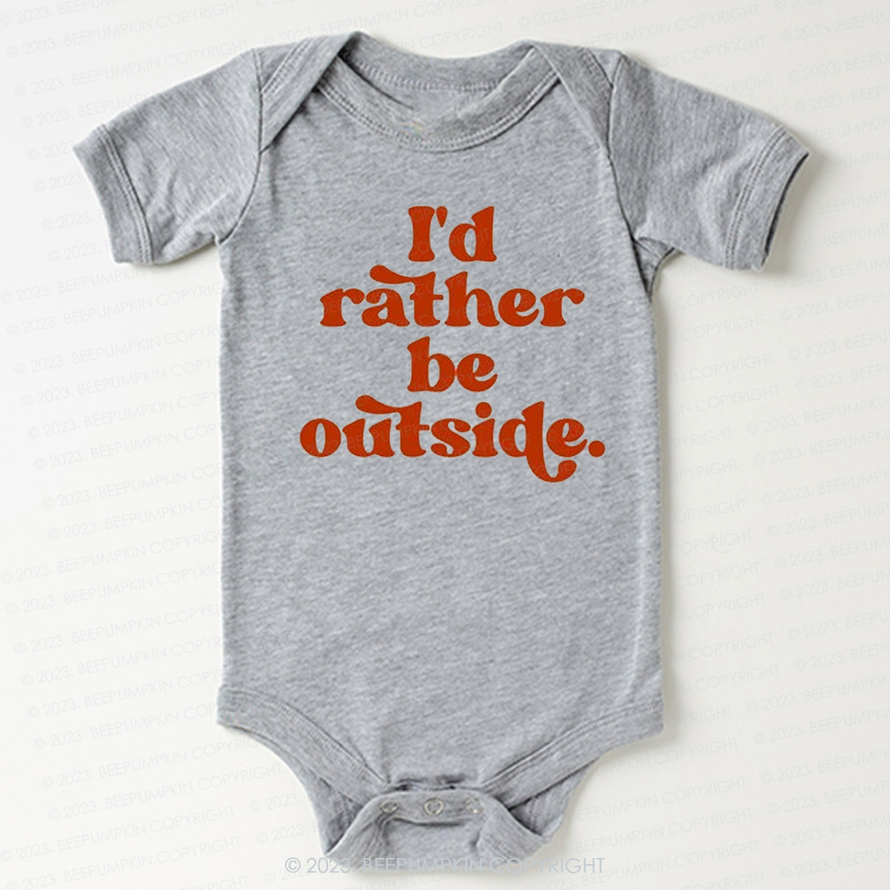 I'd Rather Be Outside Bodysuit For Baby