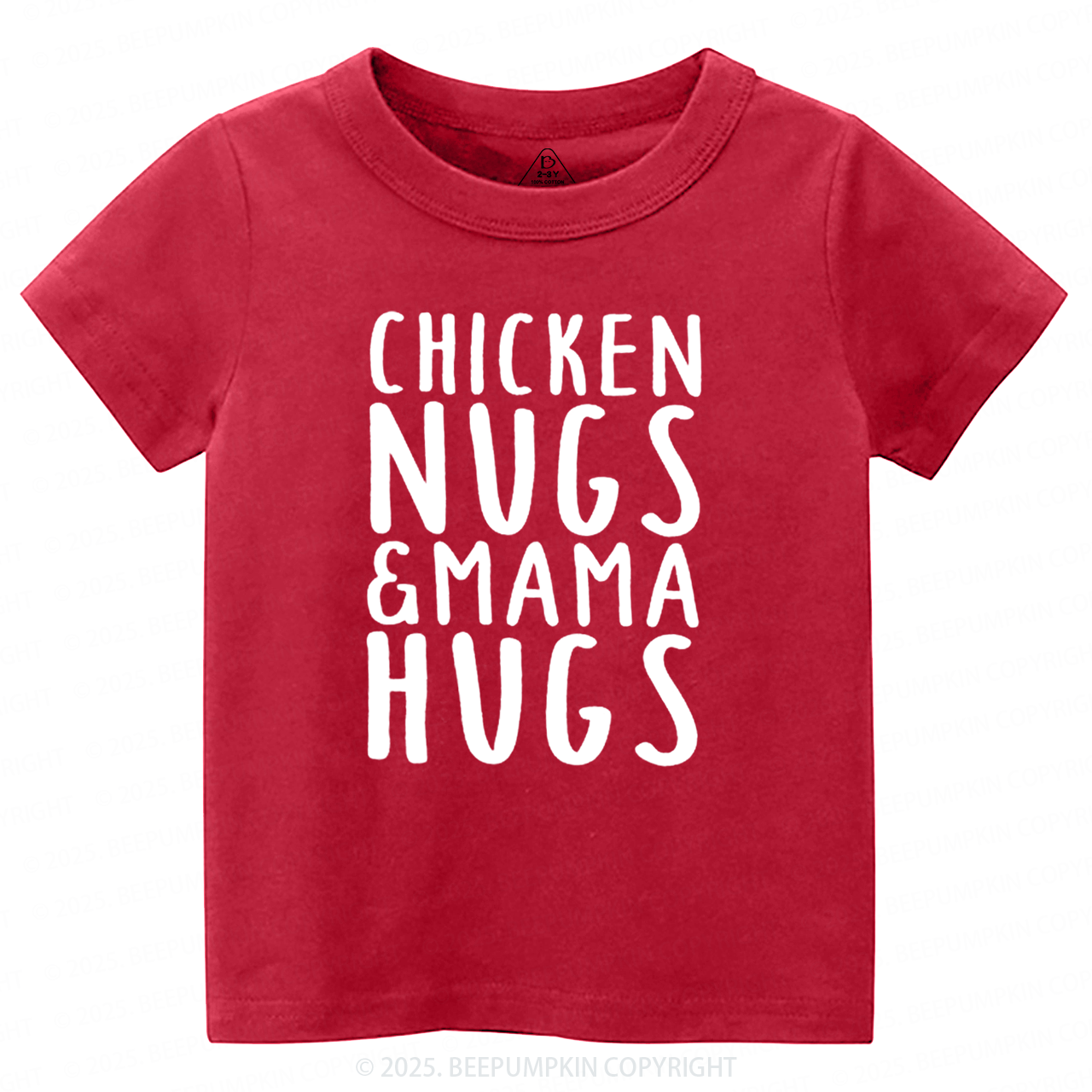 Chicken Nugs & Mama HugsToddler&Kid's Tees Beepumpkin