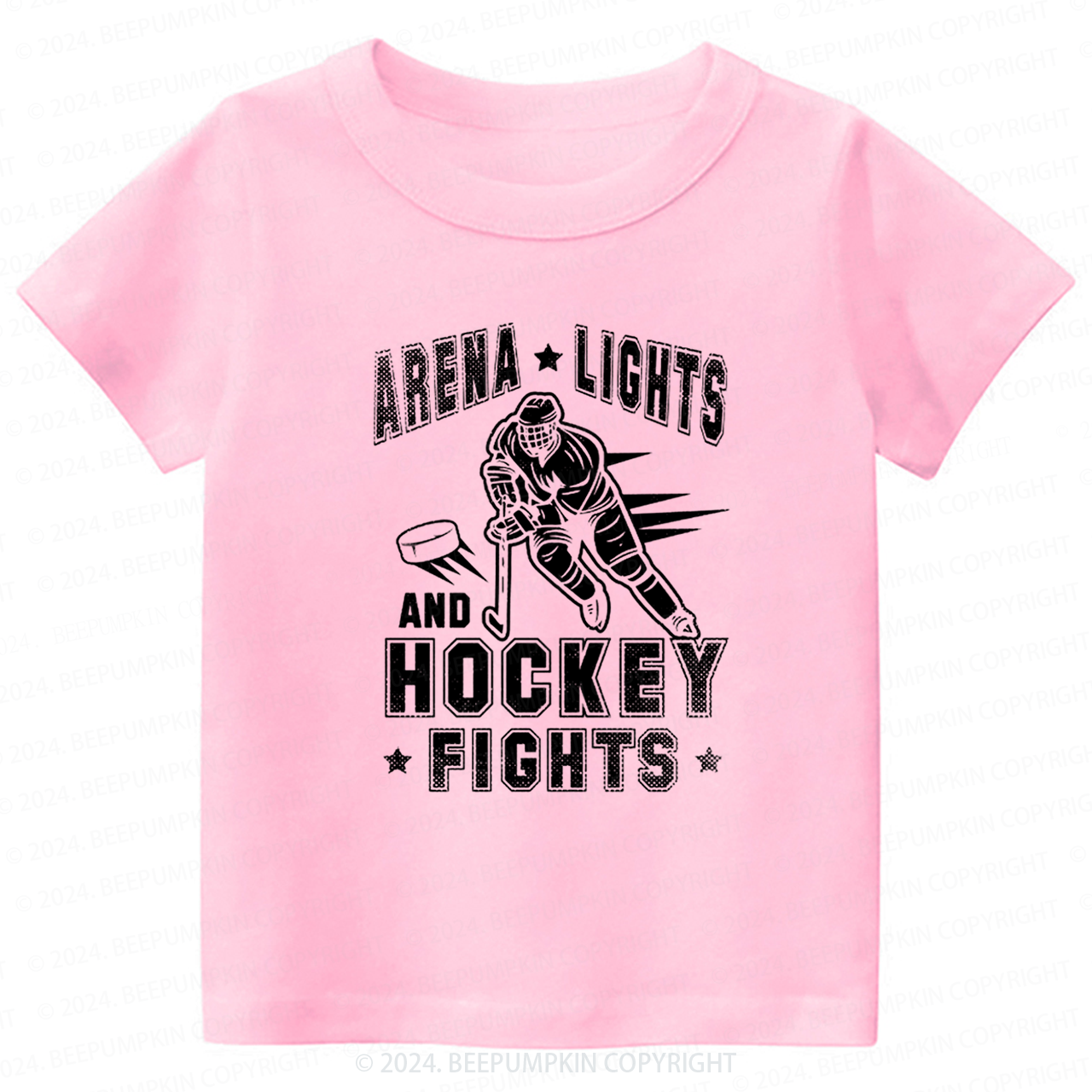 Arena Lights And Hockey Fights Toddler&Kids Tees 