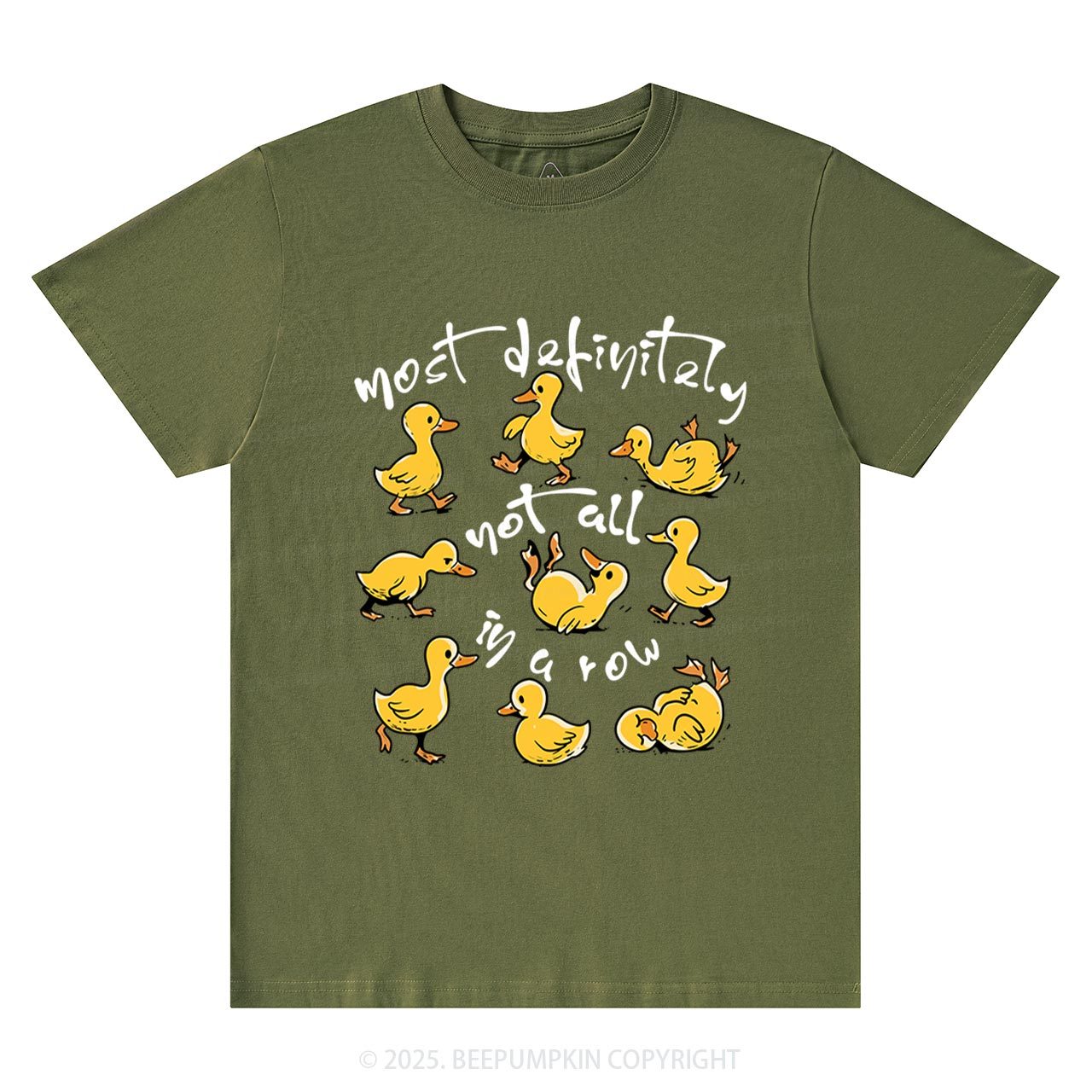 Funny Ducks Not All In A Row T-Shirts Beepumpkin