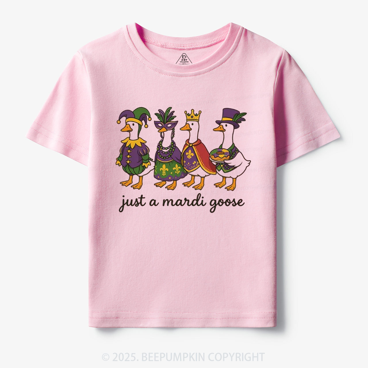 Just A Mardi Goose Toddler&Kid's Tees Beepumpkin