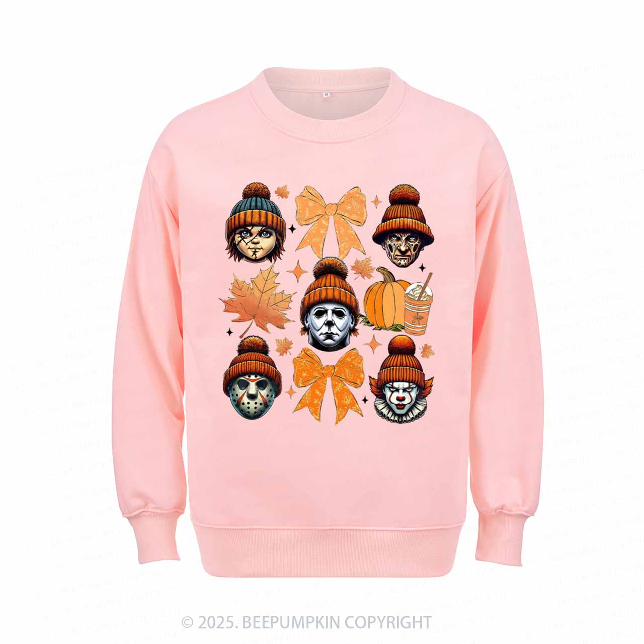 Fall Vibes Horror Sweatshirt Beepumpkin