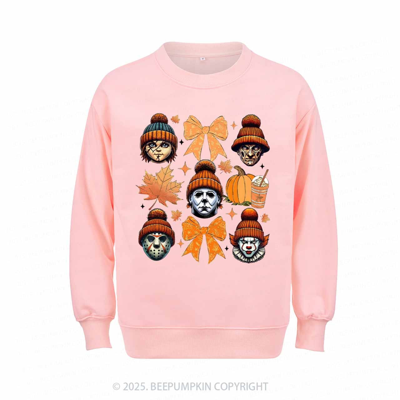 Fall Vibes Horror Sweatshirt Beepumpkin