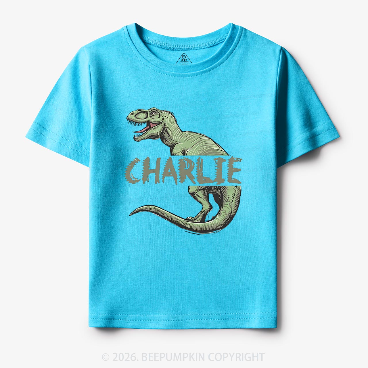 Personalized Roar And Explore Toddler&Kid's Tees