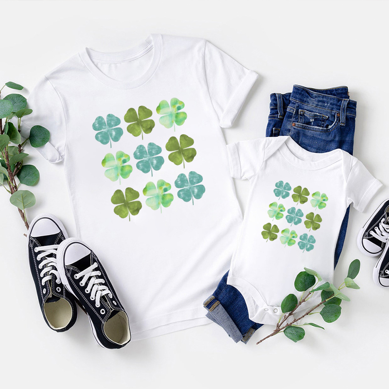 Clover Sudoku St Patrick's Day Matching Shirt
