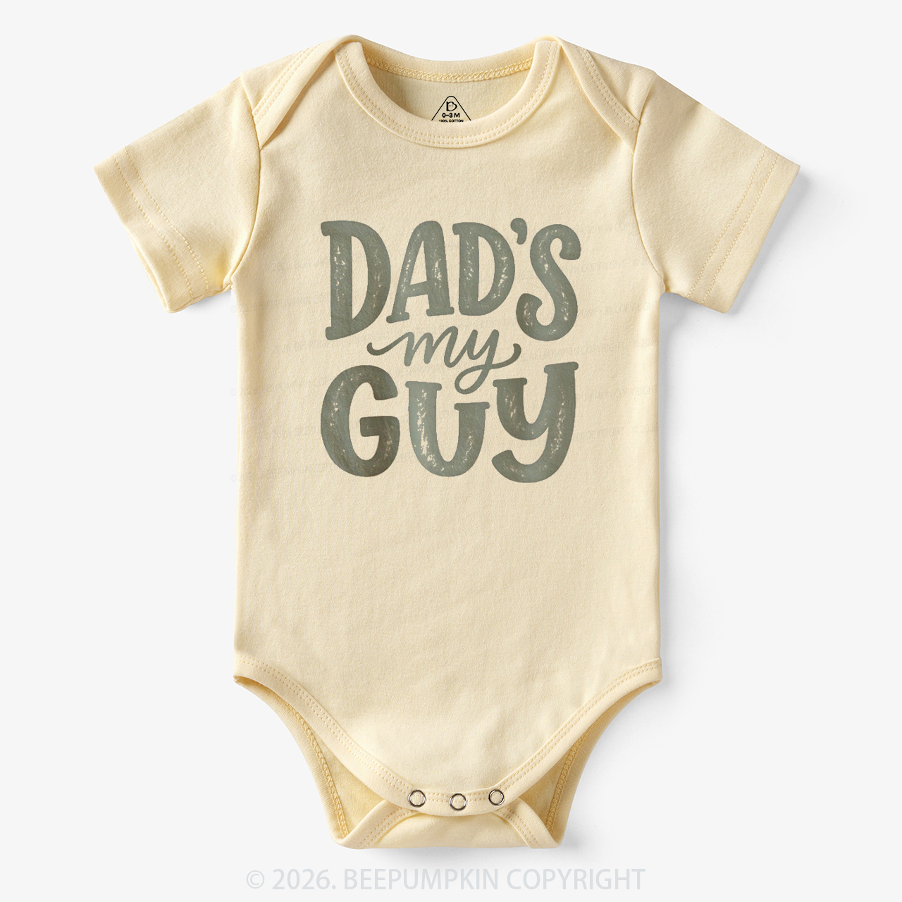 Dad's My Guy-Cute Father's Day Baby Bodysuit
