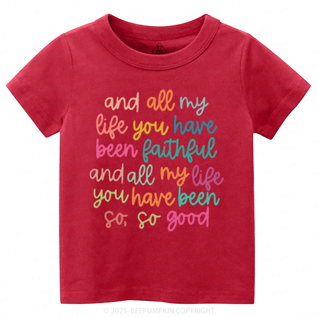 Psalm Bible Quote Toddler&Kid's Tees Beepumpkin