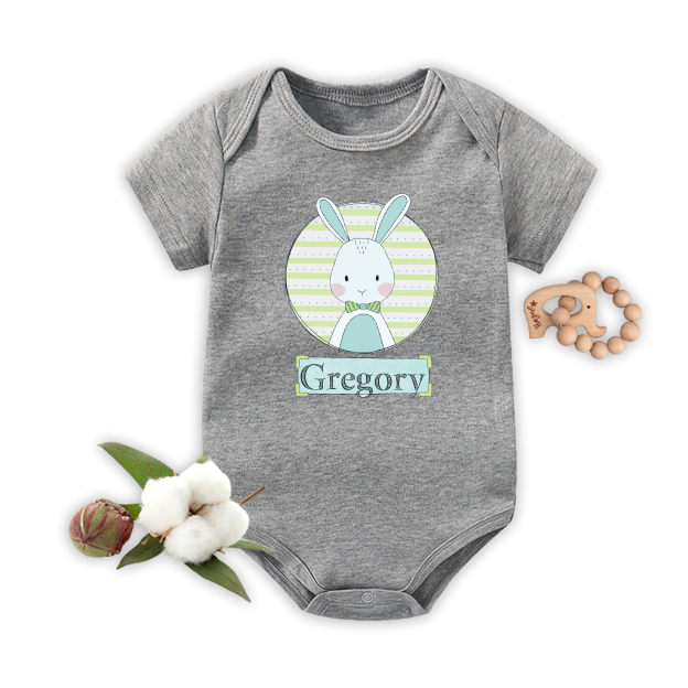 Personalized Boy&Girl Easter Baby Bodysuit